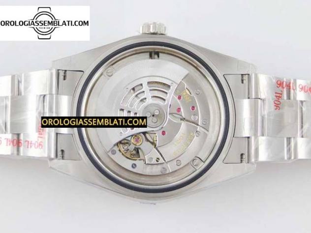 Replica Rolex Assemblata SKY-DWELLER 326934 904L SS 1:1 BEST EDITION QUADRANTE NERO SU BRACCIALE SS DA 23J A 9001 - Foto 7