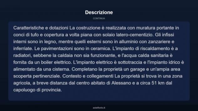 Immobile in asta di 146 m², box auto in vendita a Alessano - Foto 8