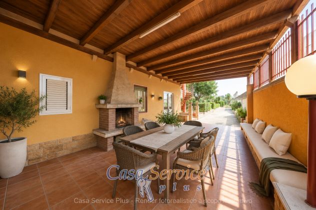 Una villa che accoglie respira racconta