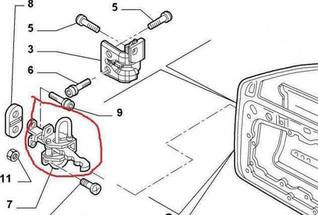 Tirante Porta Portiera Lancia Ypsilon 2003 51801791