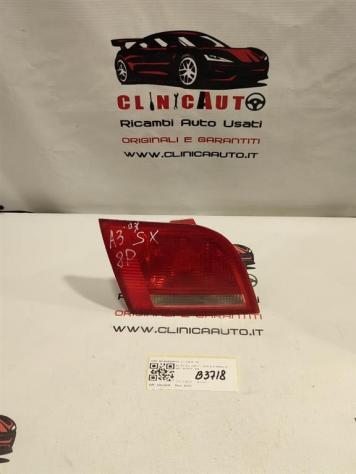 STOP POSTERIORE SINISTRO INTEGRATO NEL PORTELLO AUDI A3 Serie (8P1) 8P4945093B BKD (0508)