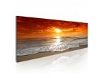 Quadro Mare E Sole Rosso Cm. 135x45 - ARREDALACASA