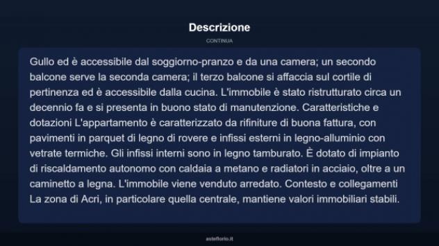 Immobile in asta di 106 m² in vendita a Acri - Foto 18