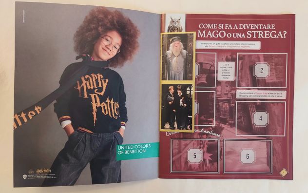 Album figurine Harry Potter Maghi e Streghe Panini 2021 vuoto+poster+6 figurine - Foto 5
