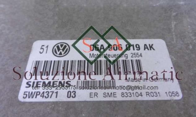 Volkswagen Golf 1.6 centralina motore 06A906019AK - Foto 2