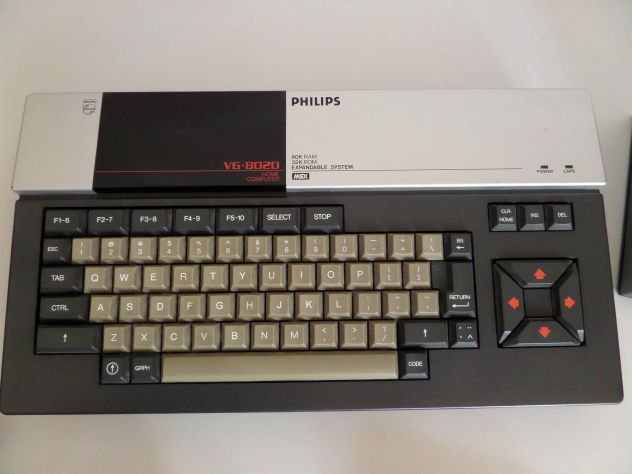 Philips MSX VG 8020 (Anno 1983) ORIGINALE D'EPOCA, completo di lettore cassette - Foto 8