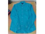 piombo camicia turchese stile western