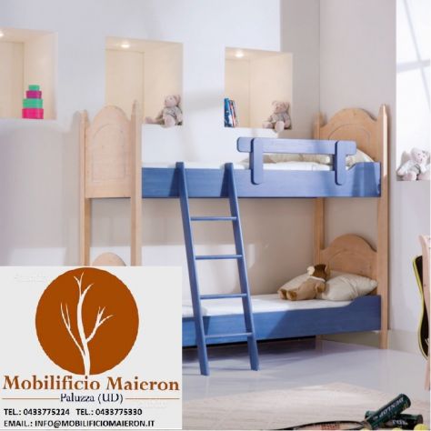 Camere Da Letto Terni Arredamento Hotel Alberghi Ostelli B&B In Legno Abete - Foto 10