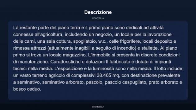 Immobile in asta di 303 m² in vendita a Frontone - Foto 5