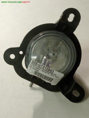 PROIETTORE FENDINEBBIA DX  999-U1310943 Parti elettriche  Fanaleria  Fendinebbia  Fendinebbia dx. ABARTH - GRANDE PUNTO EVO - 2010  2014, ALFA ROMEO -