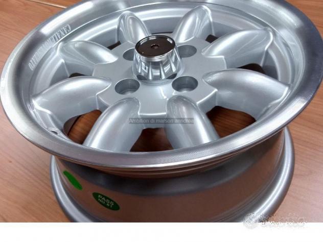 Cerchi Minilite 6x 13 4x98 et 13 Autobianchi A112 - Foto 5