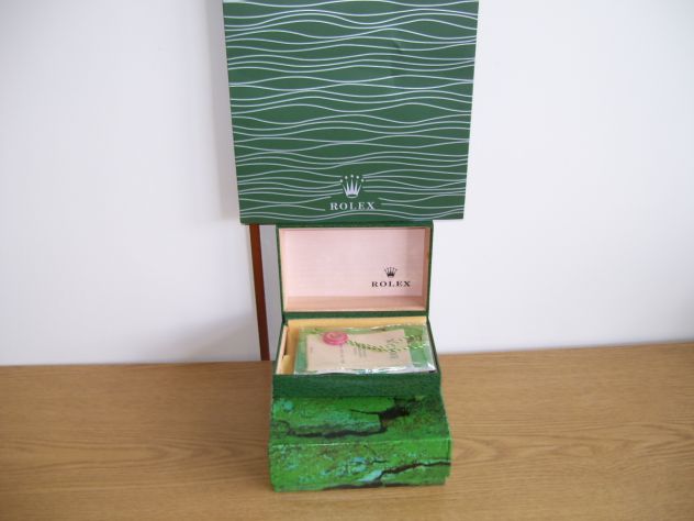 Scatola Gift Box Orologio Rolex nuova verde - Foto 4