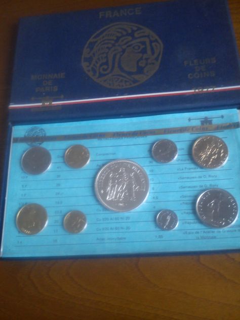 set di monete francesi 1977 - Foto 2