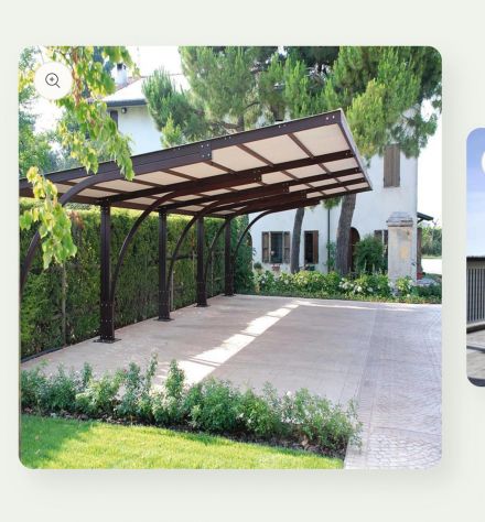 Pergola a scalzo su misura carport per auto moto camper contattaci - Foto 4