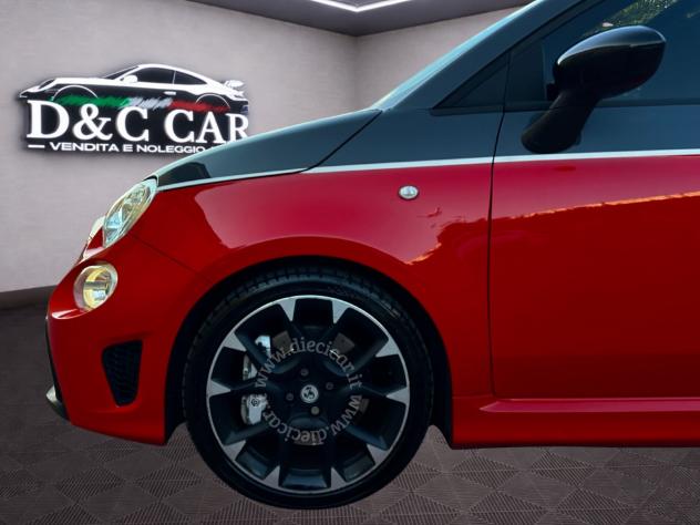 Abarth 595 1.4 Turbo T-Jet 180 CV MTA Competizione TETTO XENO PDC AUDIO BEATZ ANTIFURTO PELLE TAGLIANDI UFFICIALI - Foto 10