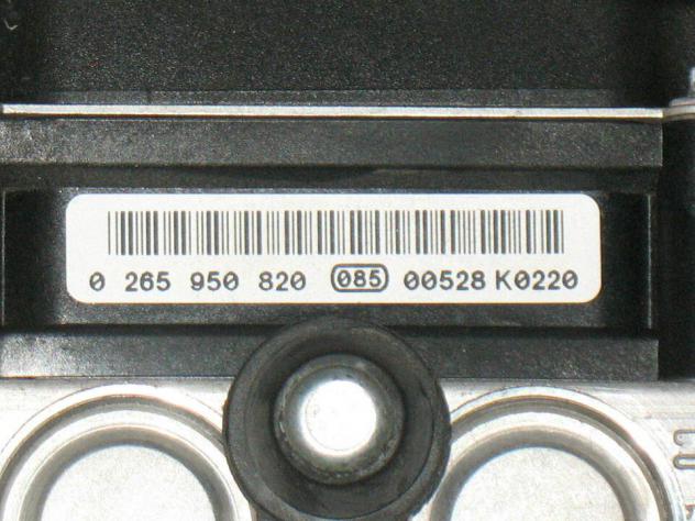 0265238000 POMPA ABS OPEL MERIVA 1.7 0265238000 13348789 0265950820 - Foto 5