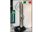 LOWARA 4GS11 POMPA SOMMERSA POZZI V400 TRIFASE HP1.5 CAVO 30MT 100LT/MIN 9BAR