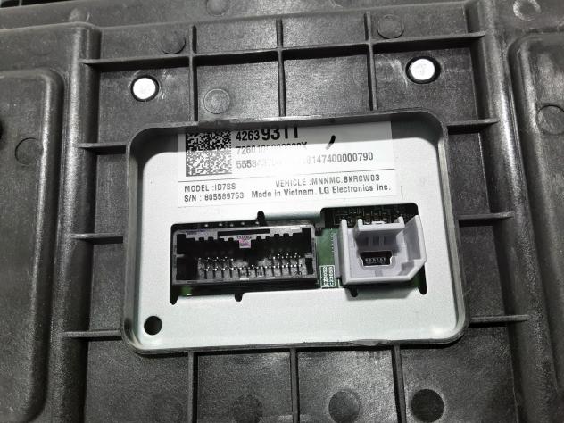 DISPLAY MULTIFUNZIONE COMPUTER DI BORDO OPEL Karl Serie 42639311 (1517) - Foto 5