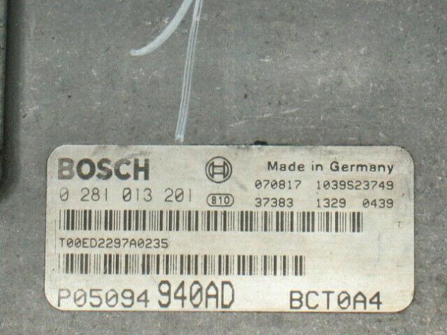 0281013201 ECU DODGE 2.0 CRDI BOSCH 0281013201 P05094821AE GHY 41 - Foto 2