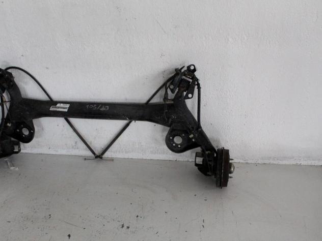 46537901 PONTE ASSALE POSTERIORE FIAT PUNTO 1.3 D 51KW 5M 3P (2003) RICAMBIO USATO CON MOZZI E FUSELLI - Foto 2