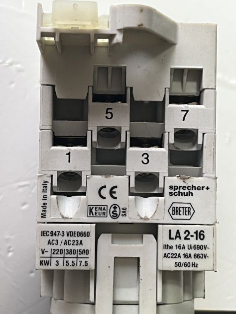 31Y BRETER - LA 2-16 - COMMUTATORE Used - Foto 7