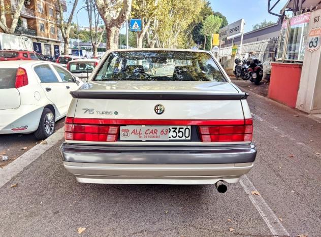 Alfa Romeo 75 1.8i TURBO QUADRIFOGLIO VERDE ASI CLIMA - Foto 5