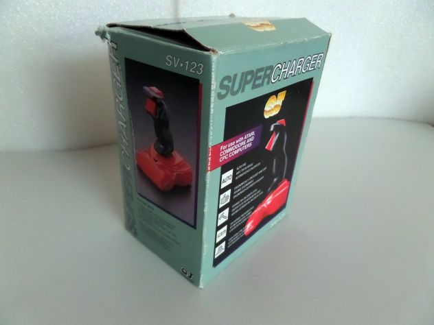 Joystick vintage QuickJoy Supercharger SV123 (anni 80) boxato - Foto 5