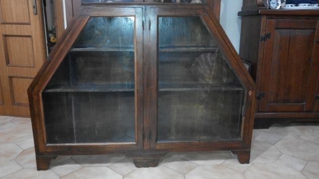 Antica Vetrina Unica nel suo Genere Ottime Condizioni - Foto 3