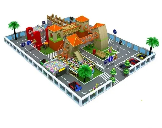 Circuiti per macchinine per luna park, ludoteche, parchi giochi e aree x bambini - Foto 2