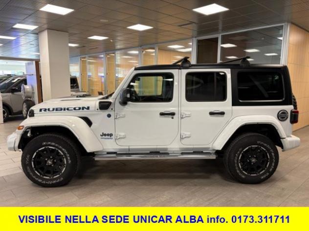 JEEP Wrangler 2.000 BENZINA PLUG-IN HYBRID 272 CV 4X4 C.AUTO rif. 24198470 - Foto 4