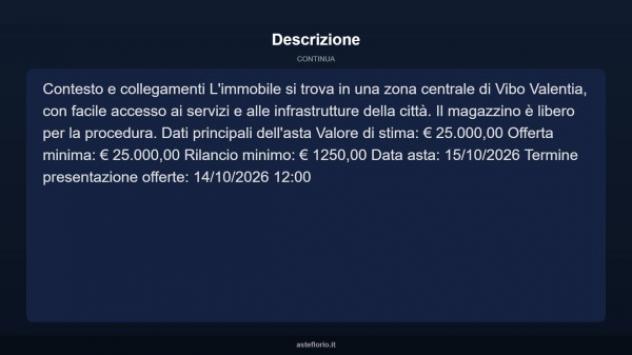 Immobile in asta di 26 m² in vendita a Vibo Valentia - Foto 8