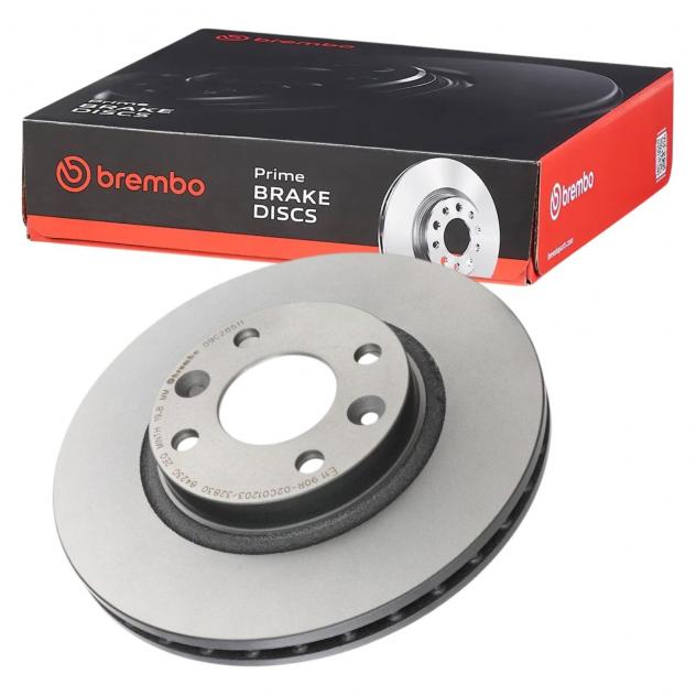 Disco Freno Anteriore Brembo Prime 09.C285.11 Per Renault Dacia e Smart