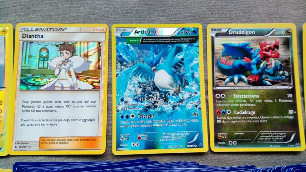 Carte gioco Pokemon rare,brillanti,holo a scelta - Foto 3