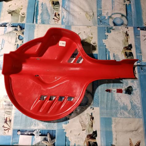 Copridisco rosso plastica new Gilera Dakota I 250 UTAH 090621 - Foto 3