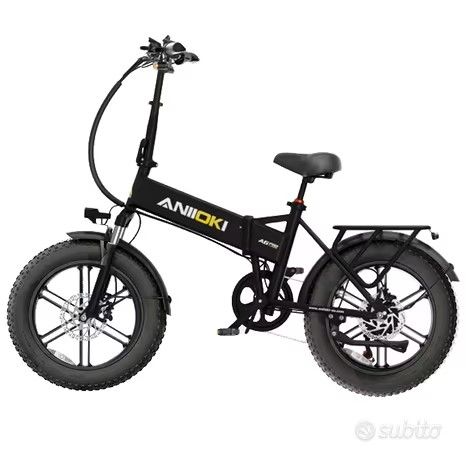 Aniioki A6 Pro Max Fat Bike Pieghevole 750W 48V 20Ah - Foto 3