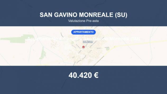 Immobile in asta di 95 m² in vendita a San Gavino Monreale