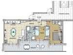 Nuovo attico a 2 stanze cantina classe A+
