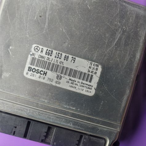 Centralina motore ECU 0281010752 Mercedes Classe A W168 1997-2004 38880 J-13-A-1 - Foto 2