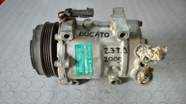 Compressore climatizzatore Fiat Ducato 2.3 JTD del 2005 (1651608524)