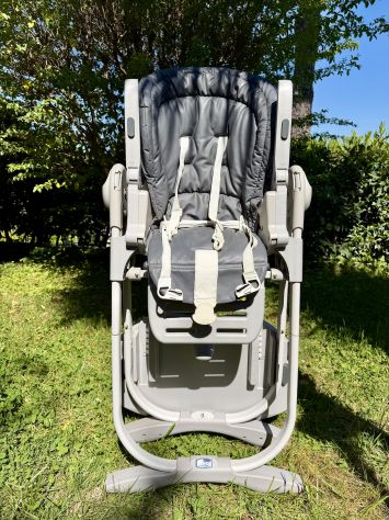 Seggiolone Chicco Polly Magic Relax grigio reclinabile e regolabile - Foto 4
