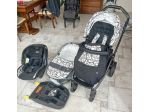 TRIO PEG PEREGO CARROZZINA PASSEGGINO OVETTO E ALTRO