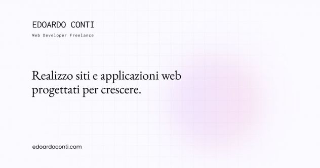 Creo siti web professionali per attività e professionisti