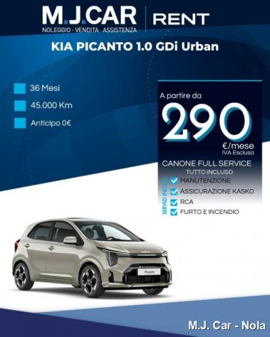 KIA Picanto 1.0 GDi 5 porte Urban rif. 23776230