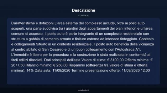 Immobile in asta di 11 m² in vendita a San Cesareo - Foto 7