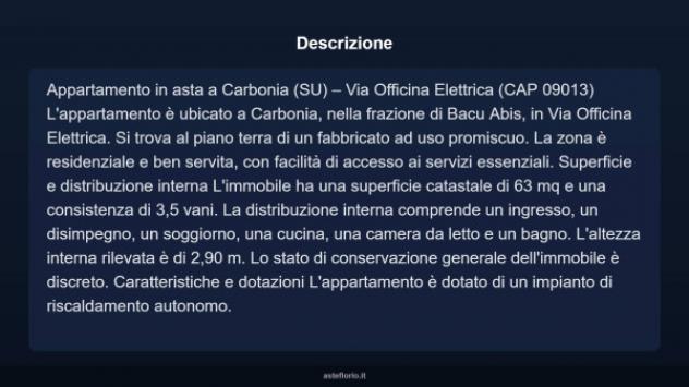 Immobile in asta di 63 m² in vendita a Carbonia - Foto 4