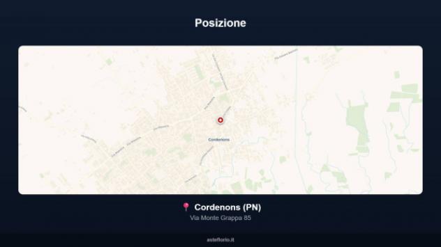 Immobile in asta di 113 m² con più di 5 locali in vendita a Cordenons - Foto 12