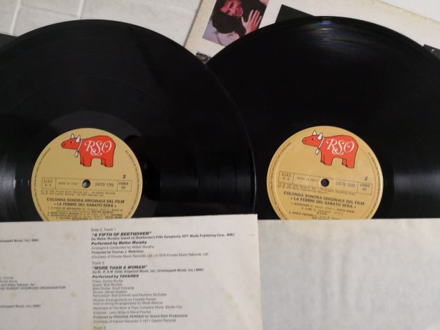 Disco Vinile Lp 33 giri dei Bee Gees - "Saturday night Fiver" originale del 1977 - Foto 2