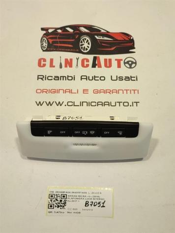 PLAFONIERA NISSAN Micra Serie (K14) 283365FA0A 264305TA0A H4DB (17)