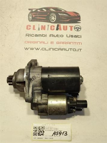 MOTORINO D' AVVIAMENTO VOLKSWAGEN Scirocco Serie (137) 02Z911023E 0001121408 CAVD benzina 1390 (0814) - Foto 3