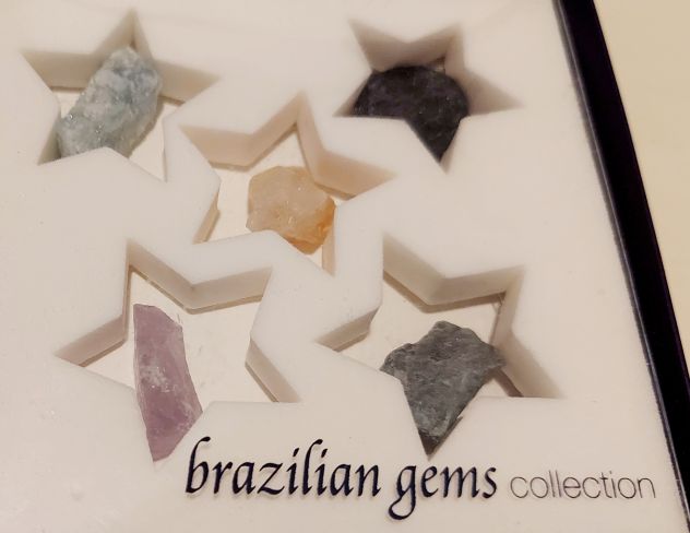 HANS STERN ORIGINALE COLLEZIONE DI 5 GEMME BRASILIANE + CERTIFICATO NUOVO - Foto 3